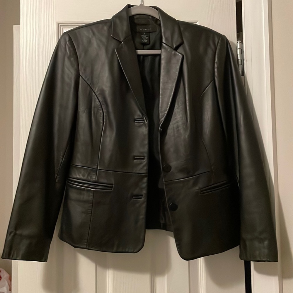 Leather Blazer